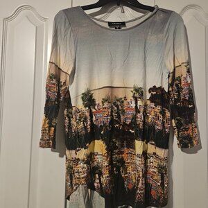 Karen Kane Sunset Shirt